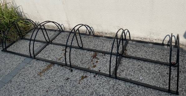 Râtelier à bicyclettes noir