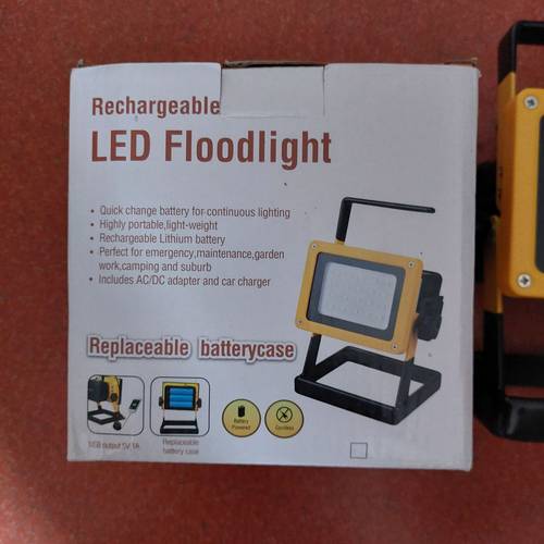 30w Rechargeable Waterproof LED Flood Light