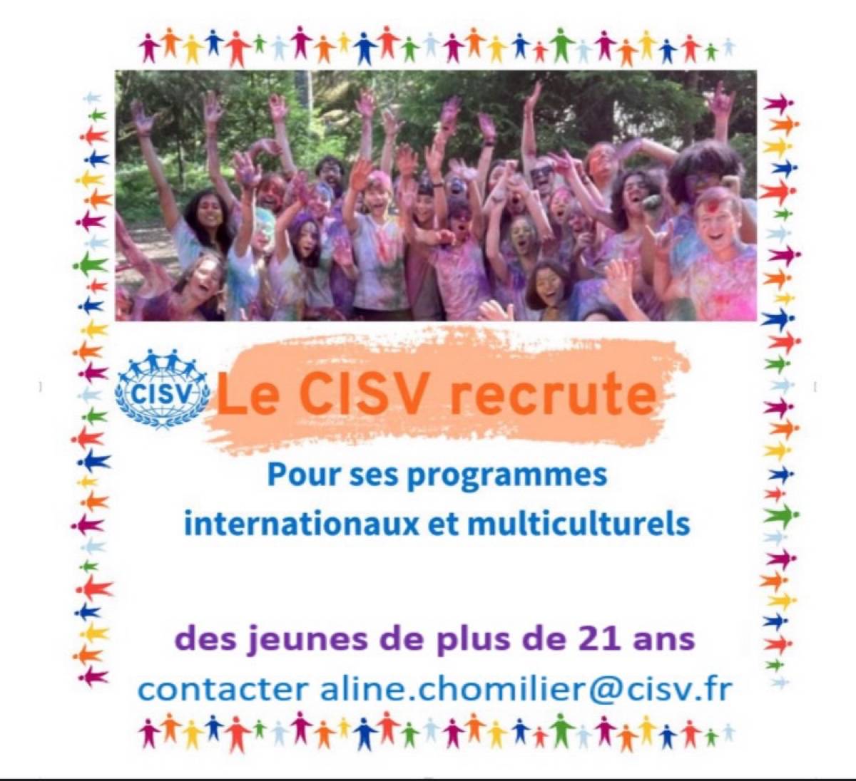 Le CISC recrute un animateur bénévole pour un camp International au Texas du 27.06 au 19.07 _ jeunes de 14 ans