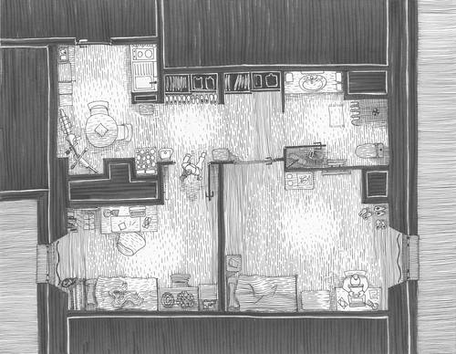 Propose place dans colocation - 49m² - Versailles (78)