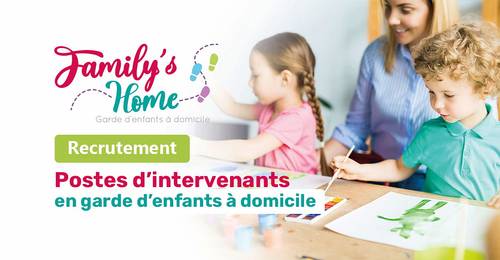 Recrute Garde d’enfants à domicile