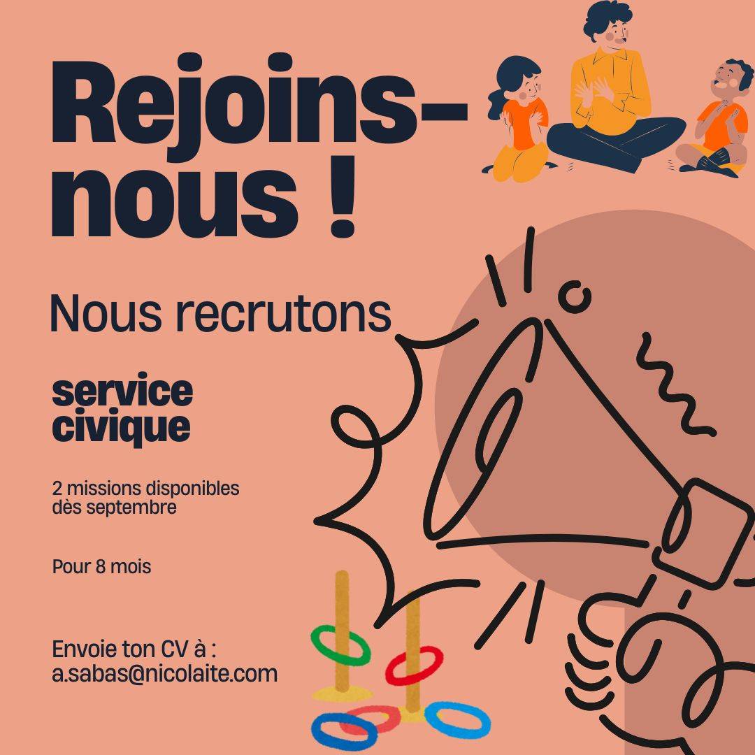Recrute service civique H/F