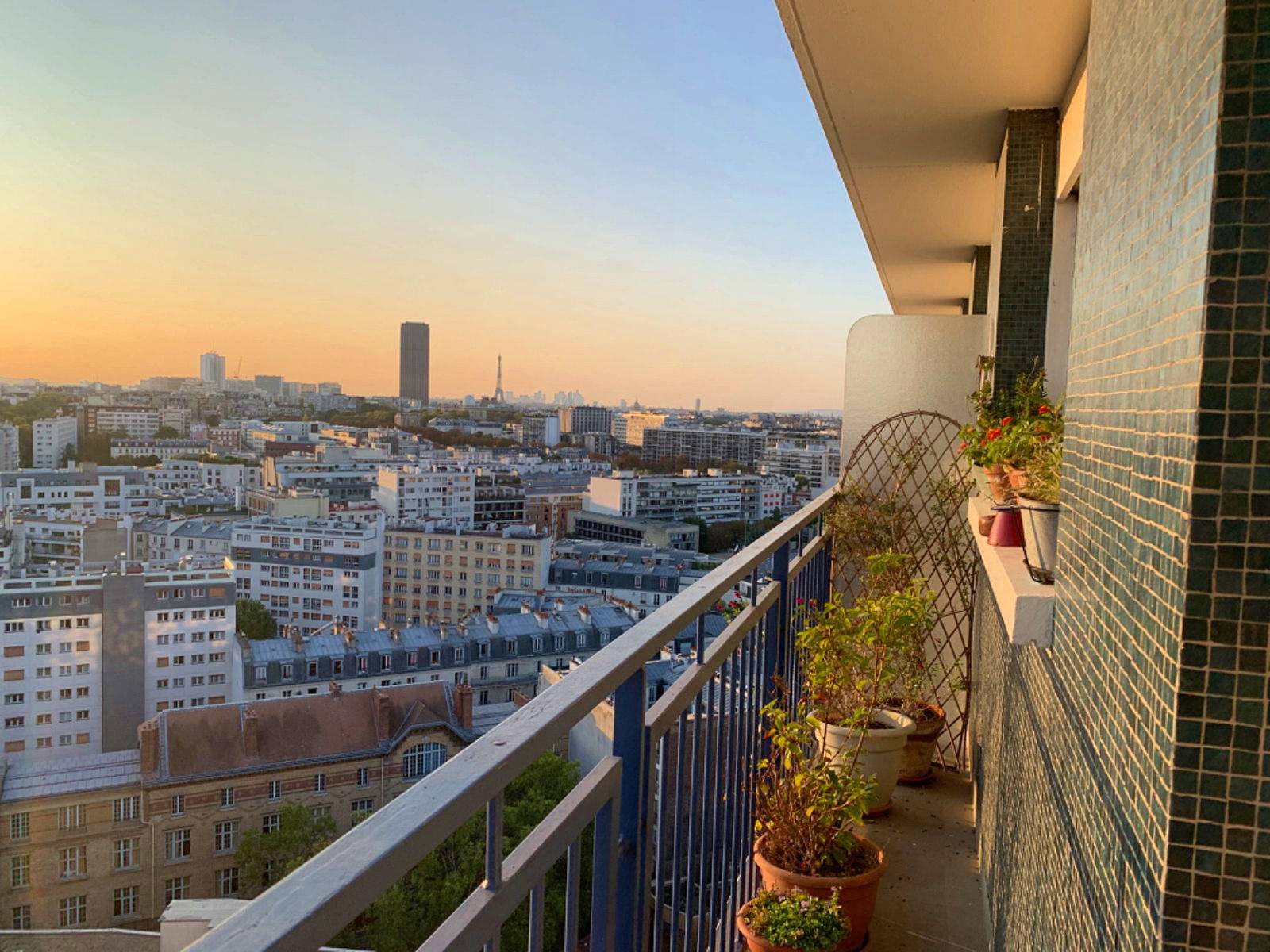 Loue appartement T3 - 72m² - vue panoramique - Paris 13ème