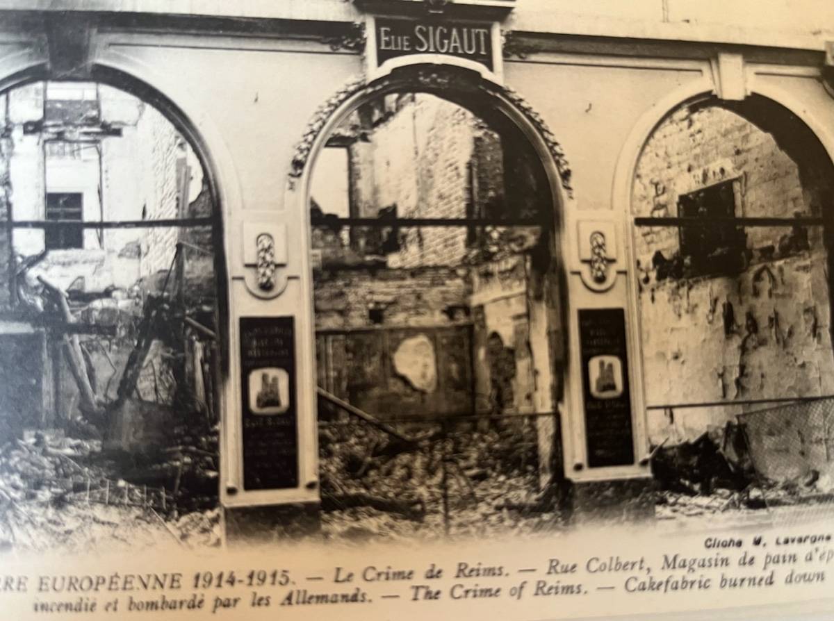 Vends 18 cartes postales Reims 1915