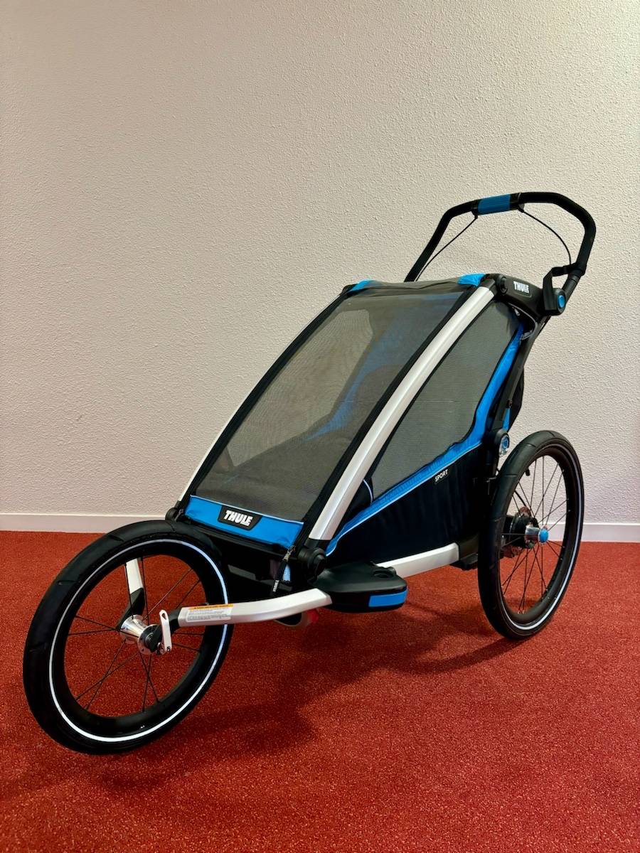 Remorque Vélo Thule Chariot Sport 1er - Noir - Single Pour Enfant