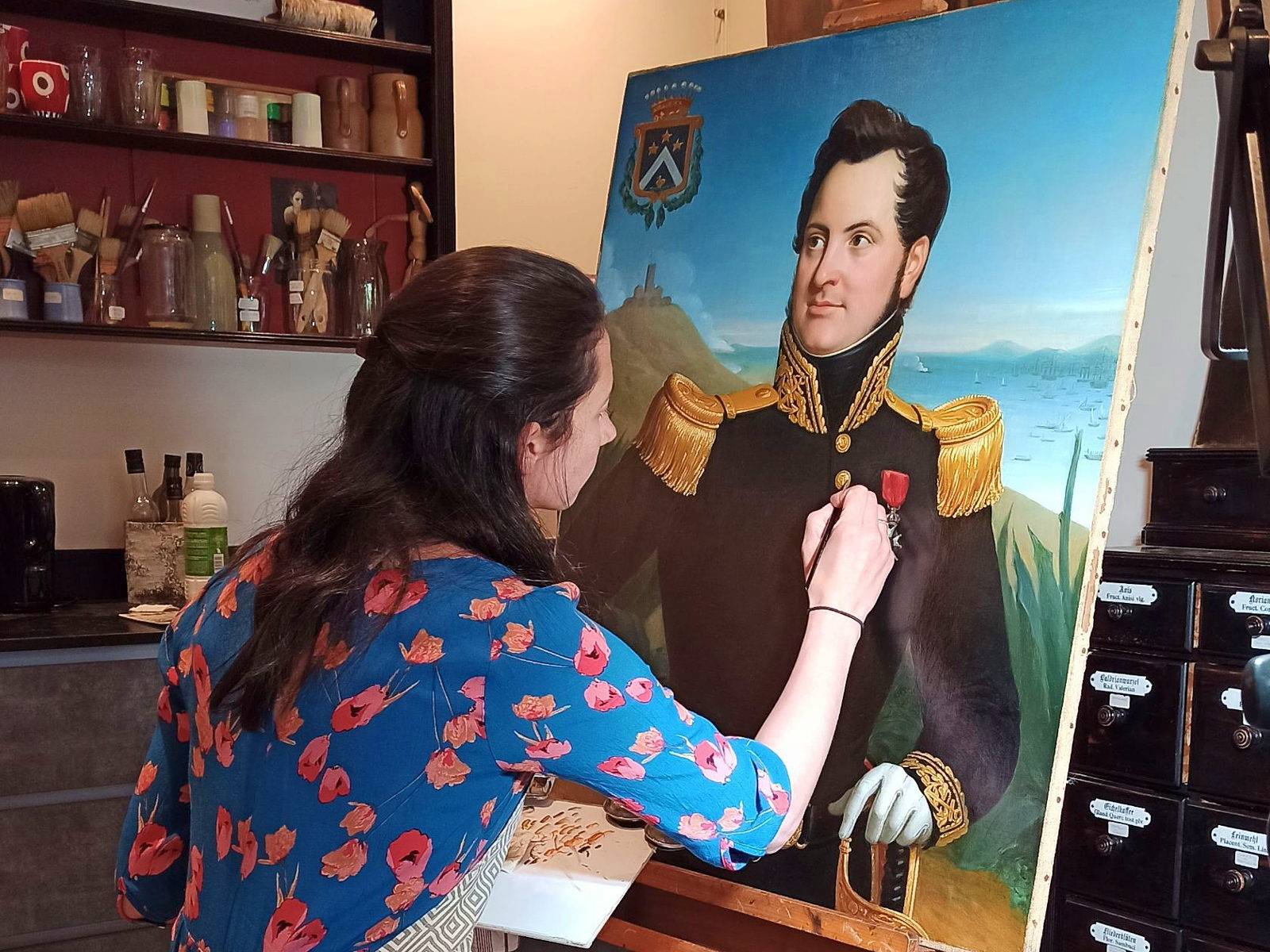 Propose - restauration-conservation de tableaux à Paris (VIIIème)