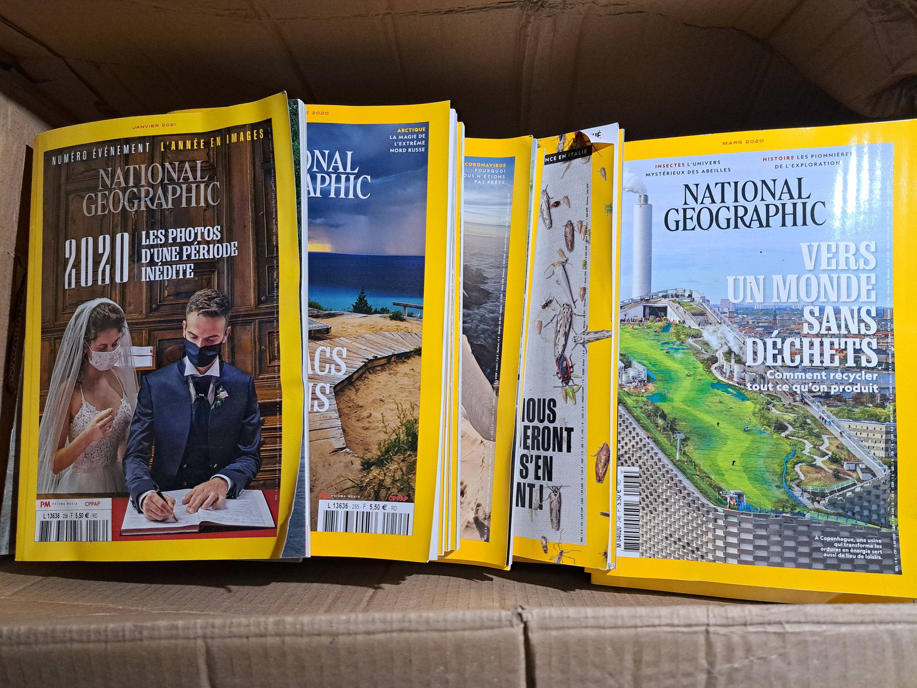 LOT REVUES NATIONAL GEOGRAPHIC