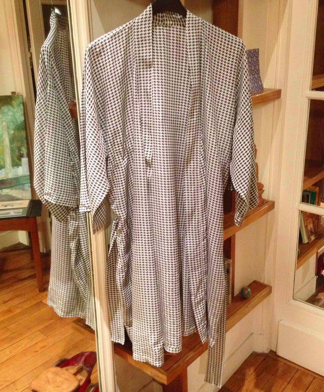 Rochas Robe de chambre kimono 100 soie taille 40 on Gens de Confiance