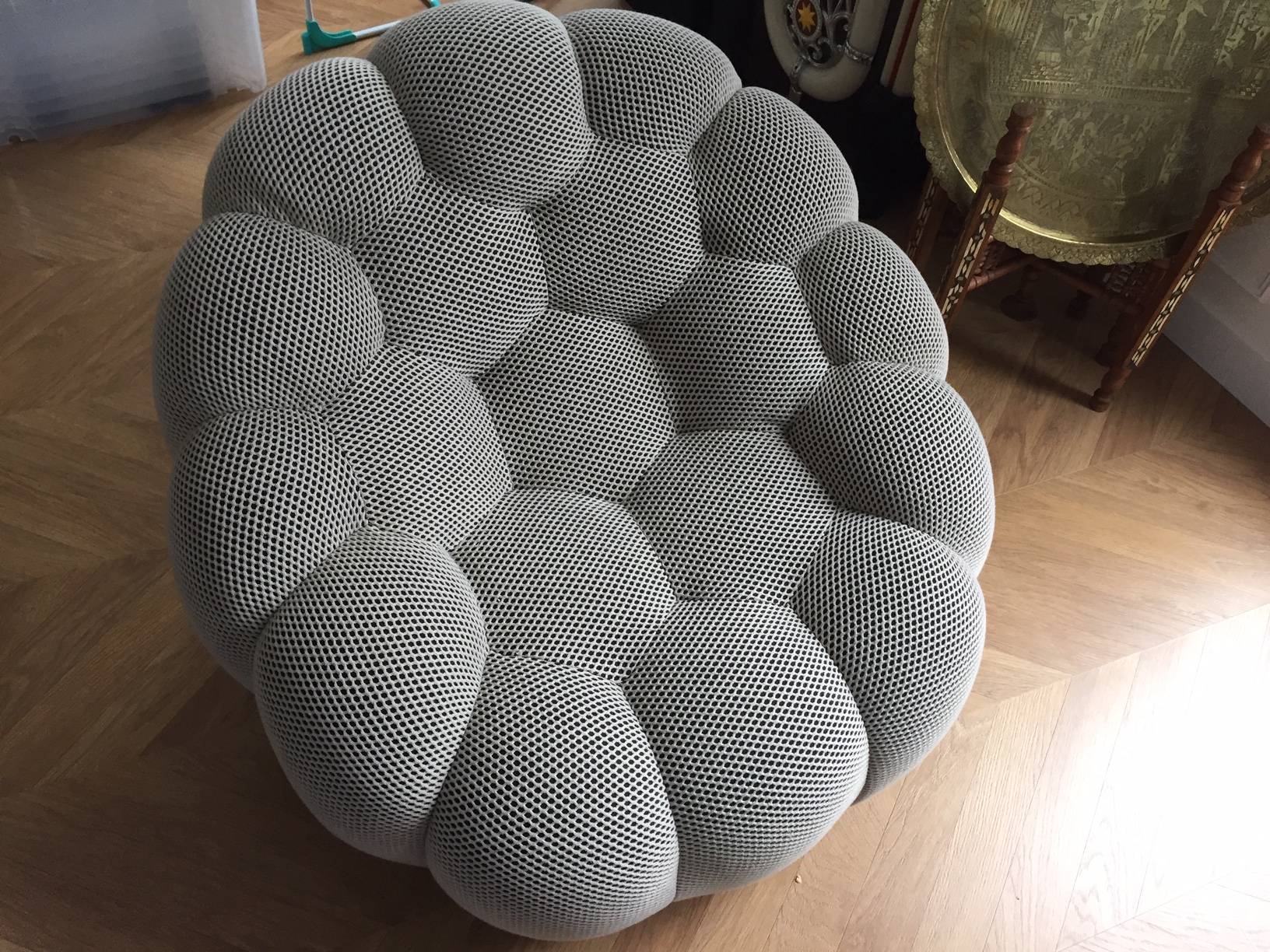 Vends Rochebobois fauteuil bubble pivotant sur Gens de Confiance