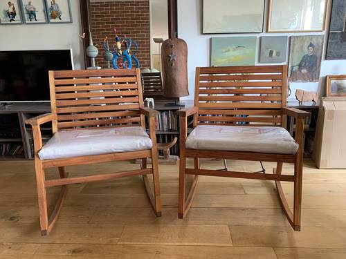 X2 Rocking chair de jardin Leni -TIKAMOON