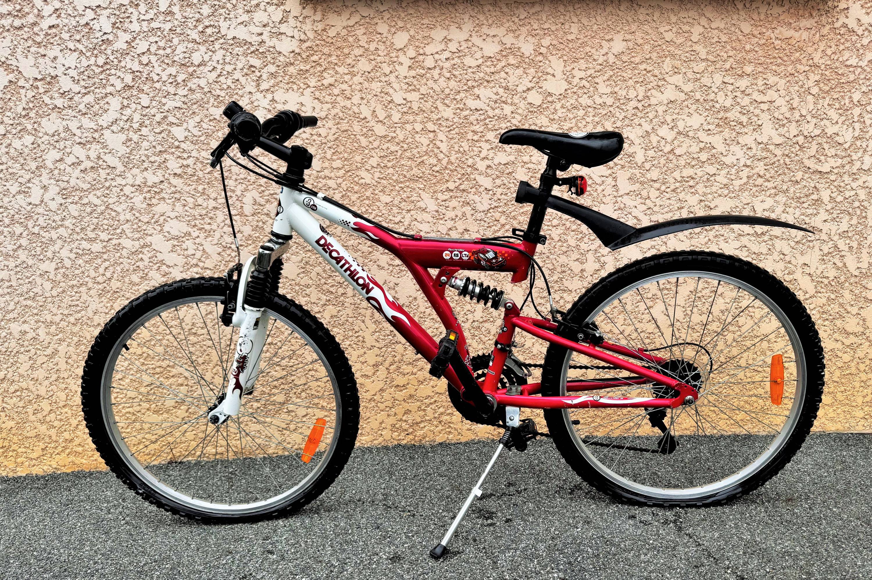 Vélo VTT Rockrider 24" FS LTd 9-12ans