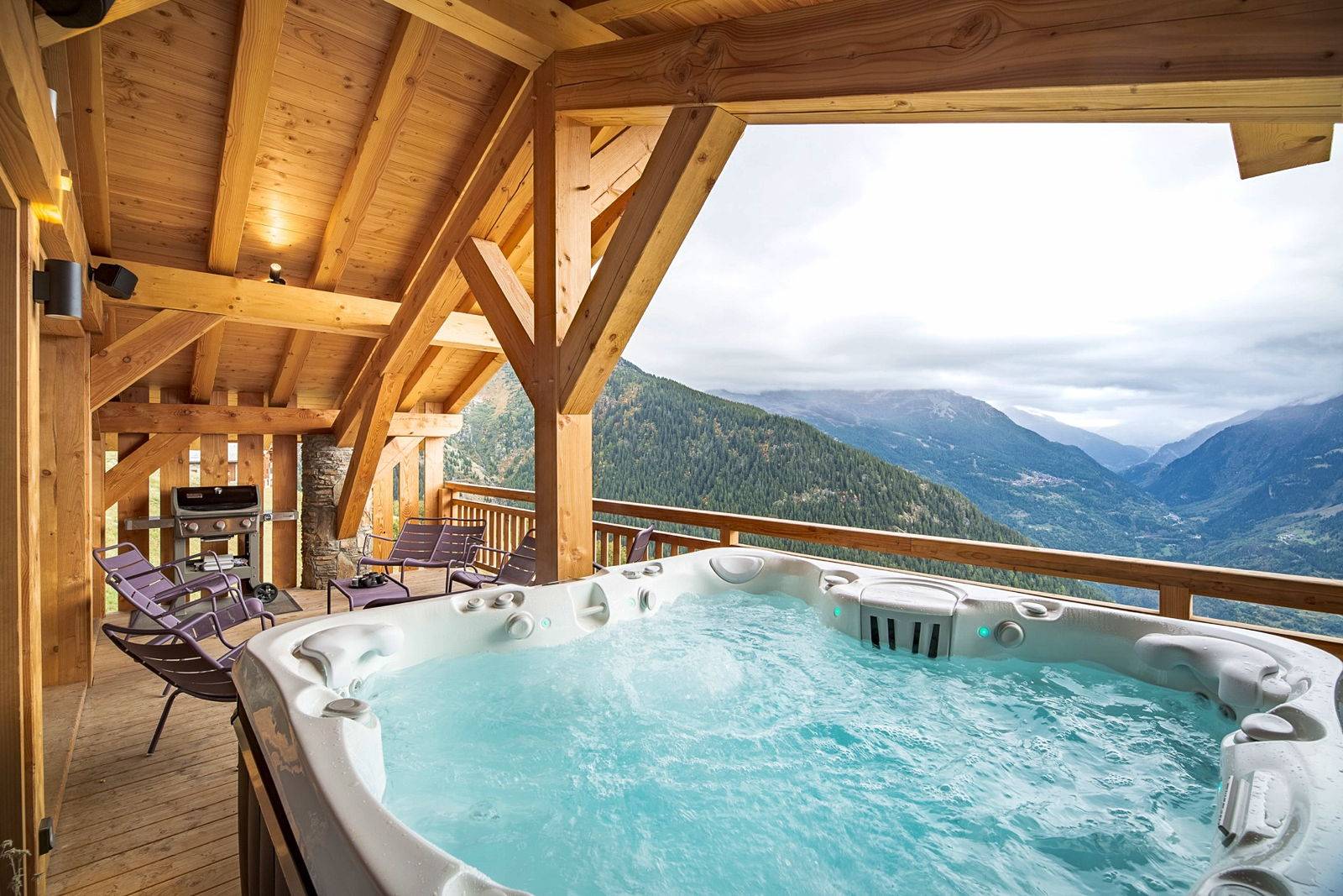 Loue chalet exceptionnel à la Rosière (73) de 300m², classé 5 étoiles, 5 chambres, 14 couchages