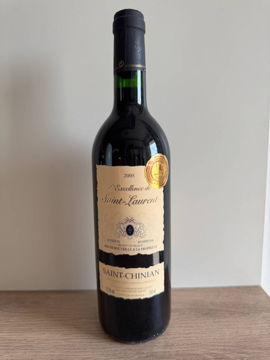 Vin rouge L’Excellence de Saint-Laurent