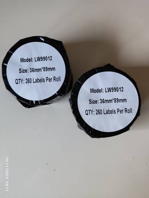 2 x rouleaux d’étiquettes Dymo 99012