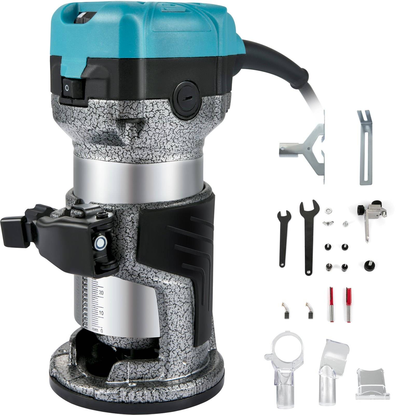 Routeur De Bois Compact Affleureuse Défonceuse 710 W