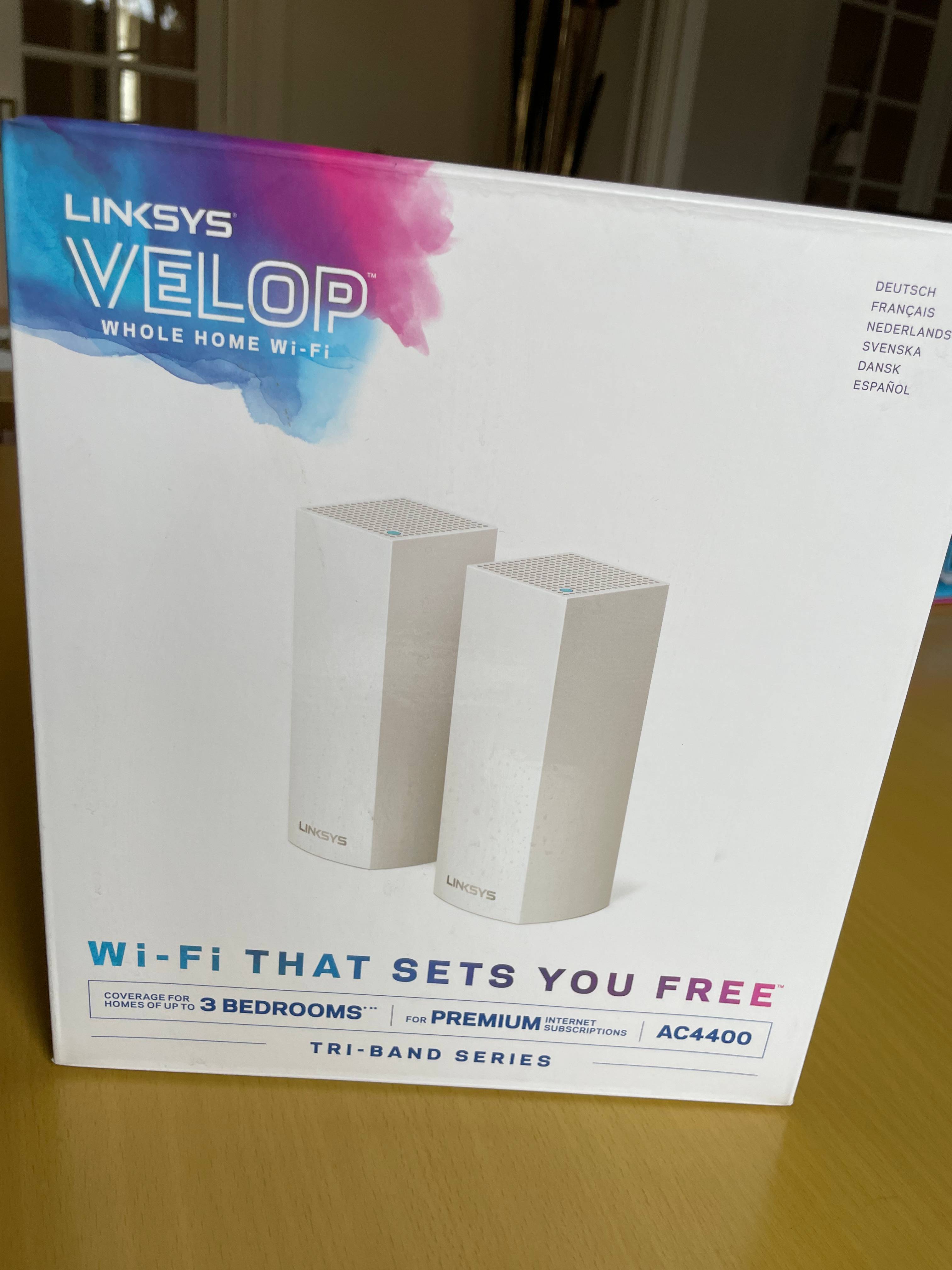 Routeur wifi Velop tri bande répéteur Linksys