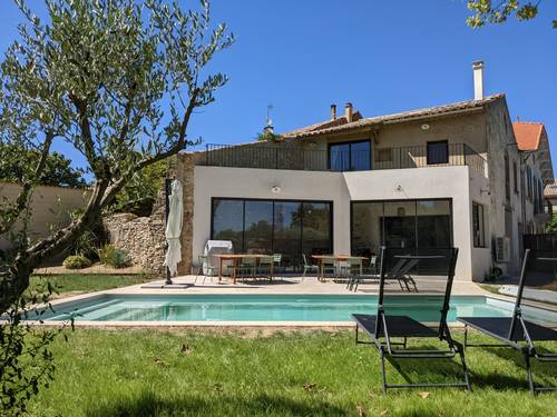 Loue villa Gard provençal avec piscine - 12 couchages - Cavillargues (30)
