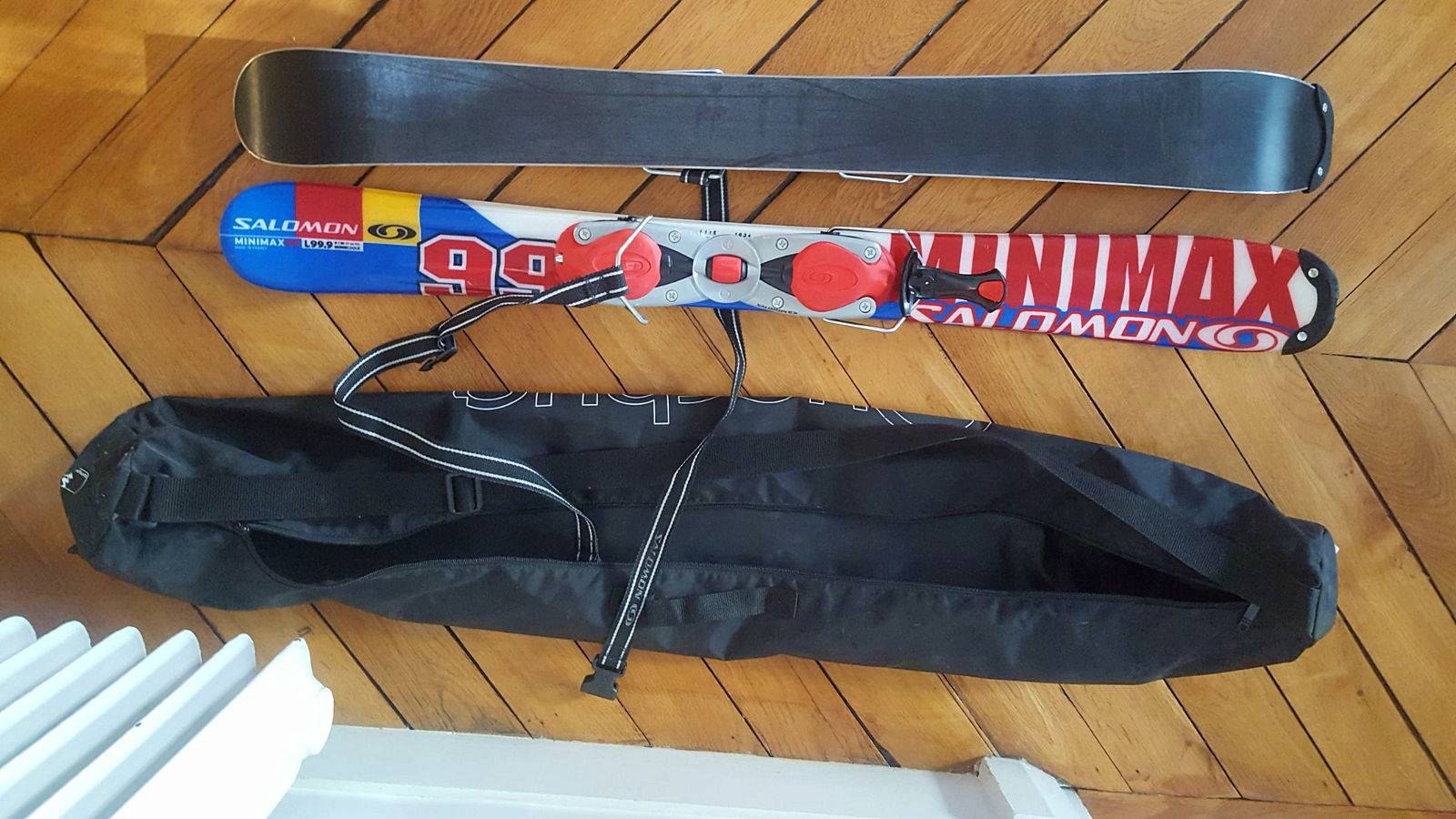 Mini skis Salomon
