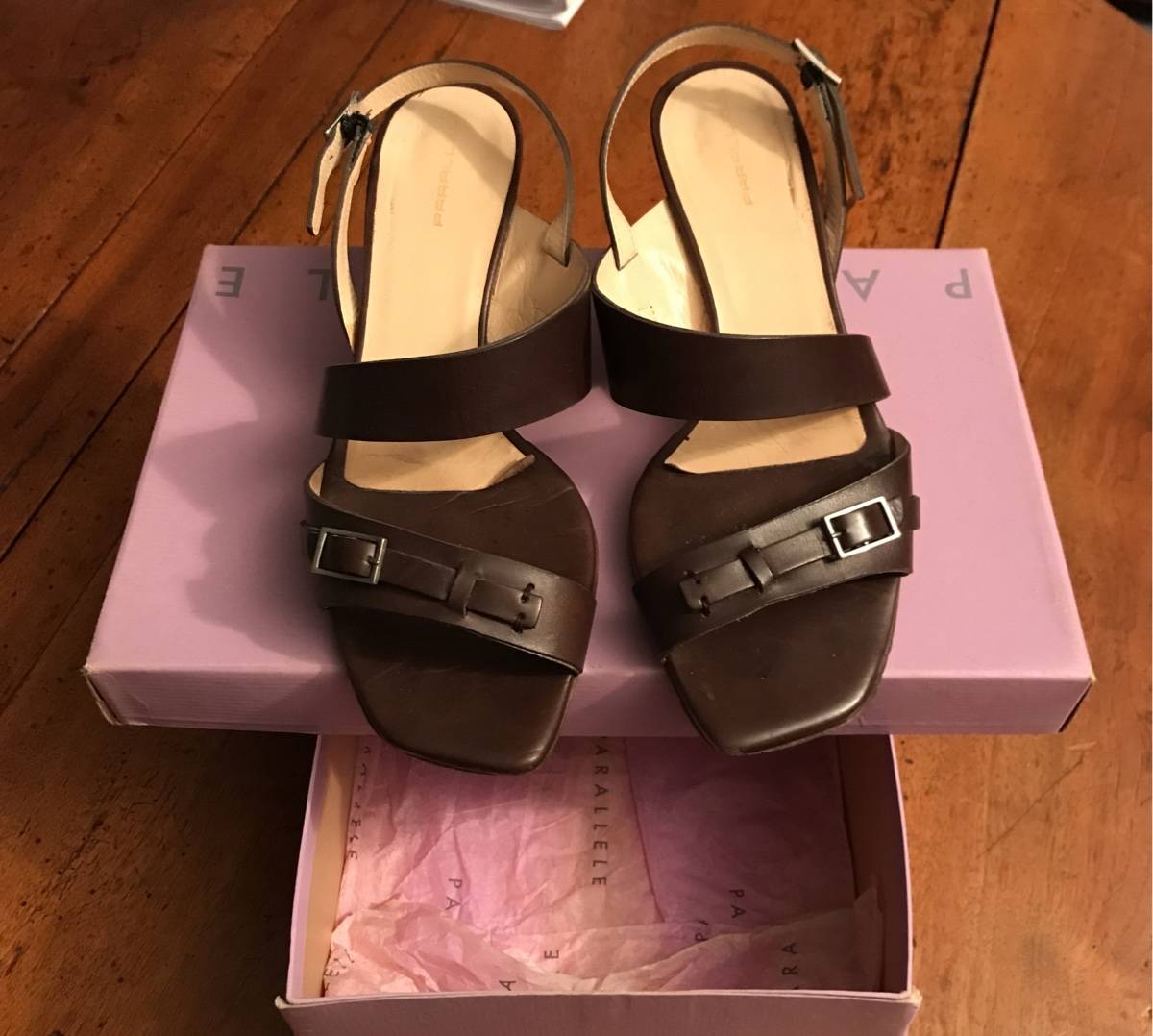 Sandales été Parallèle - taille 38