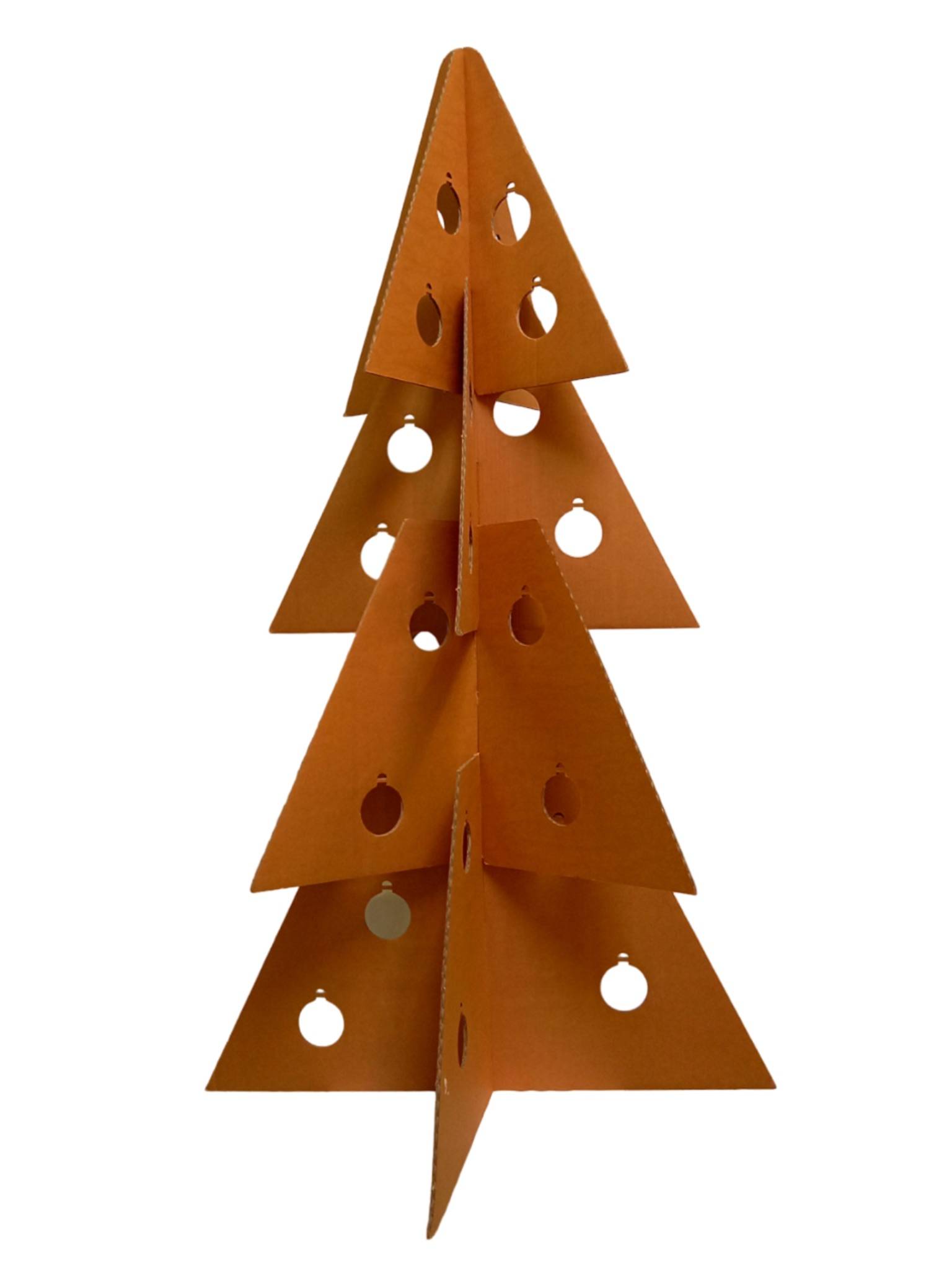 Sapin en carton | Sapin de Noël en carton recyclé