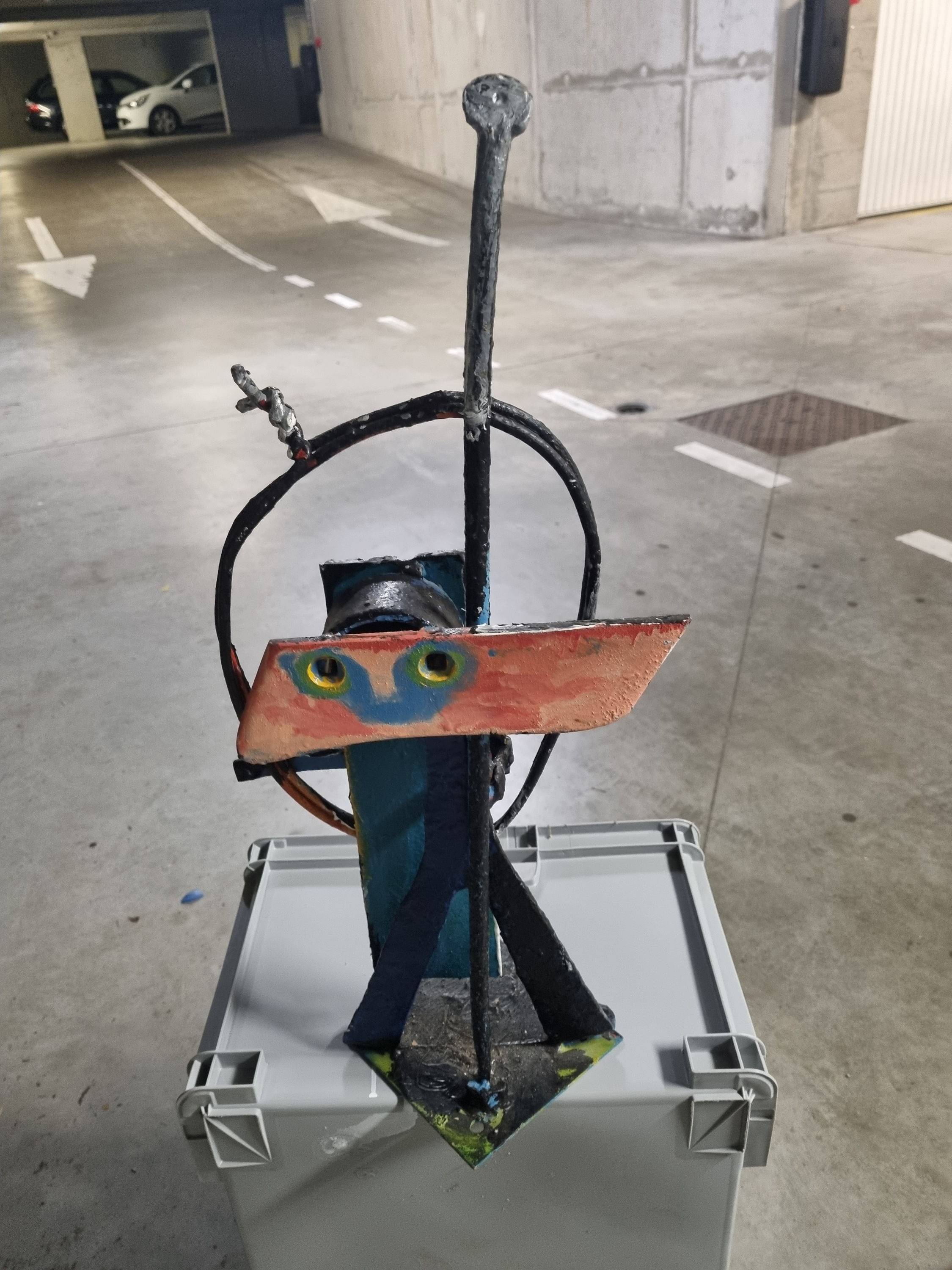 Sculpture Métal de récupération