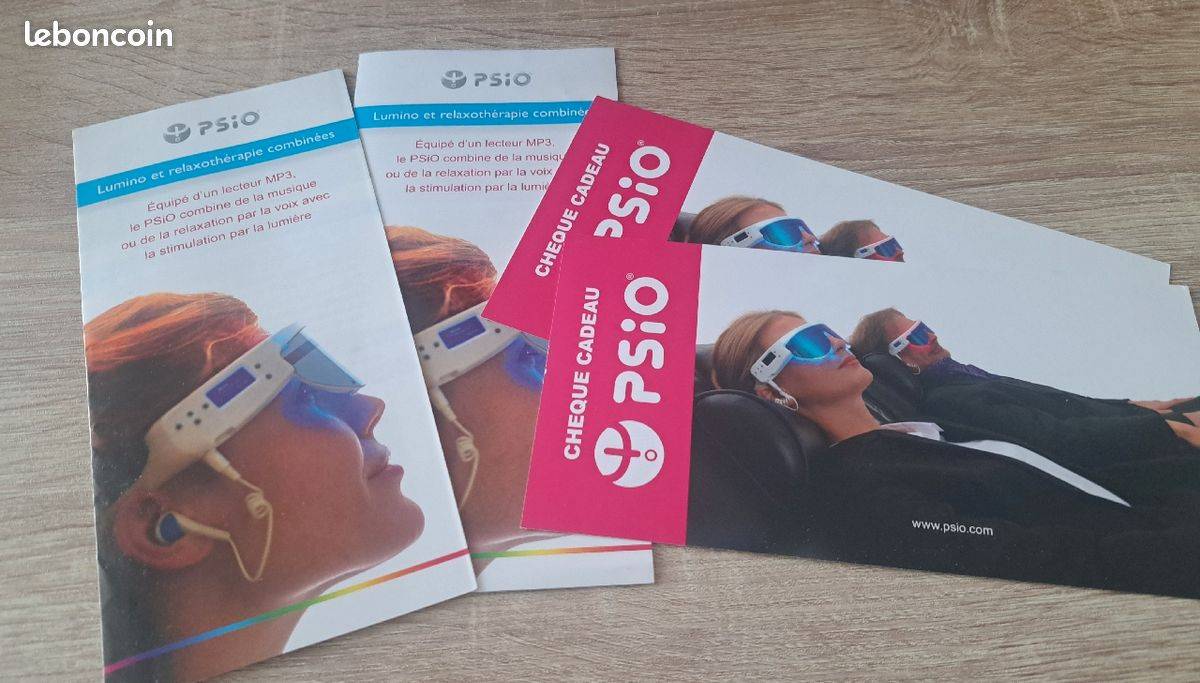 Propose 150 séances de relaxation pour les casques lunettes PSIO