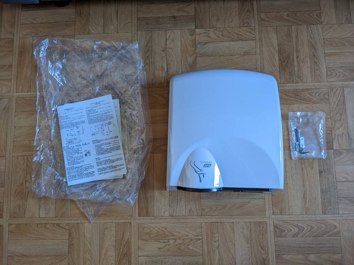 Sèche main automatique JVD Tornade neuf