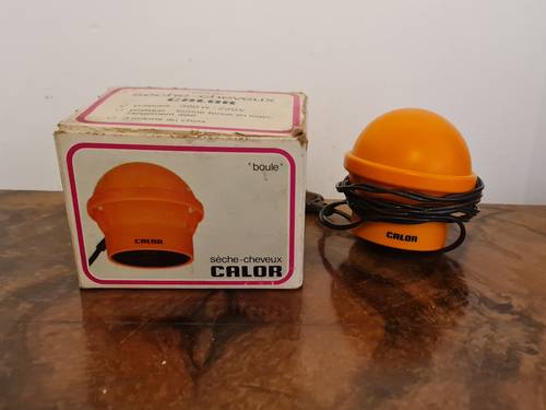 Sèche cheveux de voyage vintage