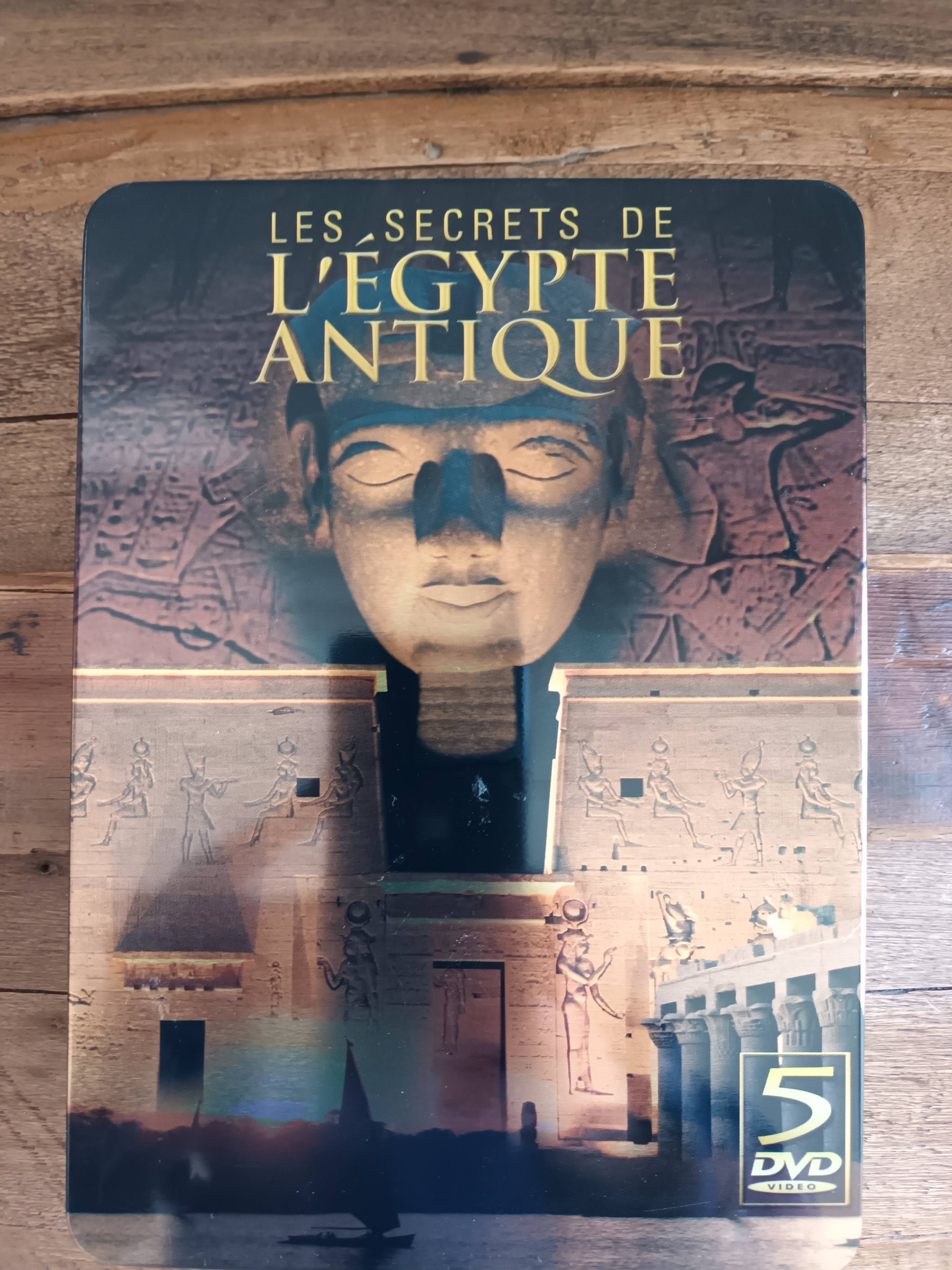 Les secrets de l’Egypte antique 5 Dvd