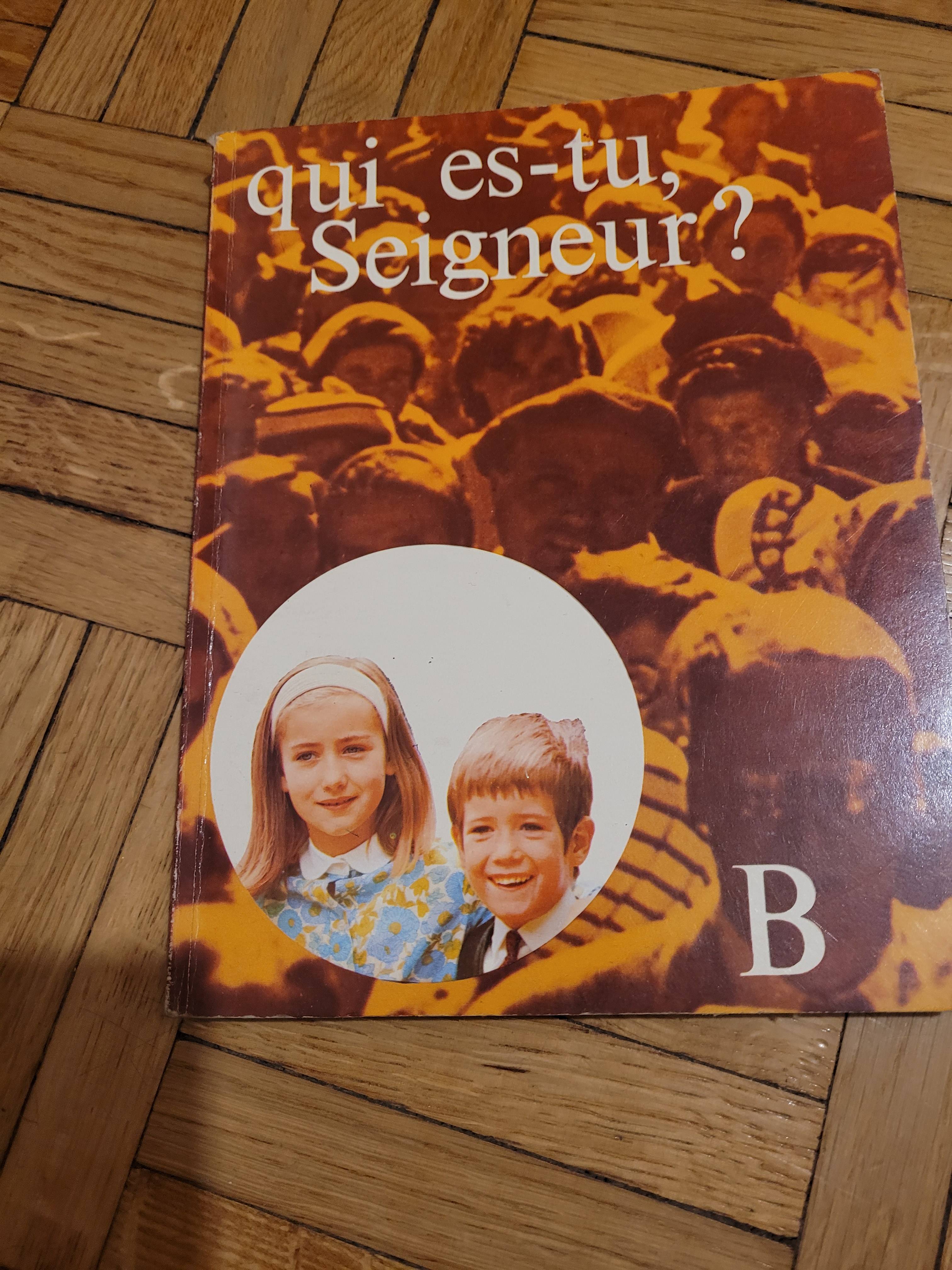 Livre : Qui es-tu Seigneur ?
