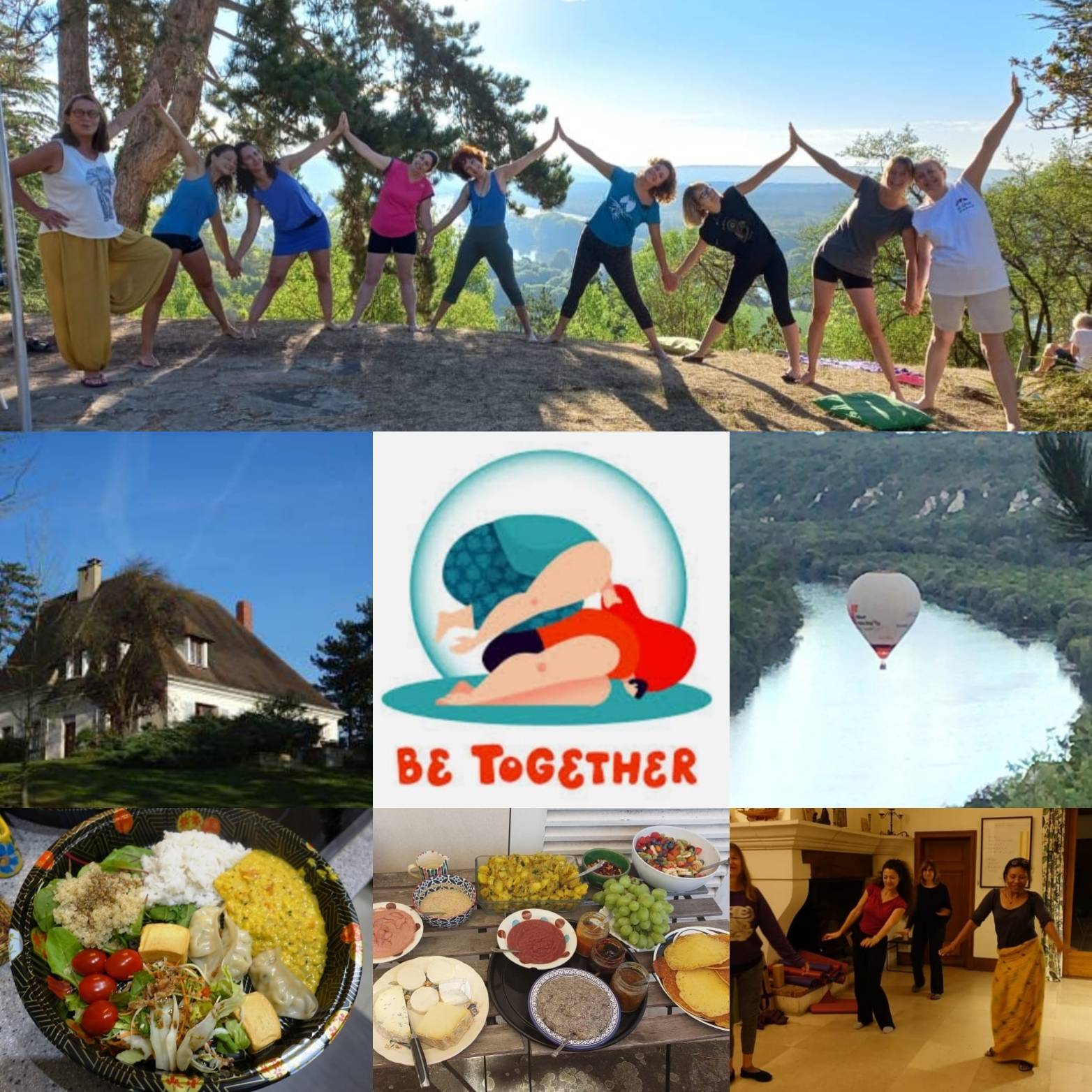 Séjour YogaMassageBalades & Découvertes pour tous, à 1 heure de Paris