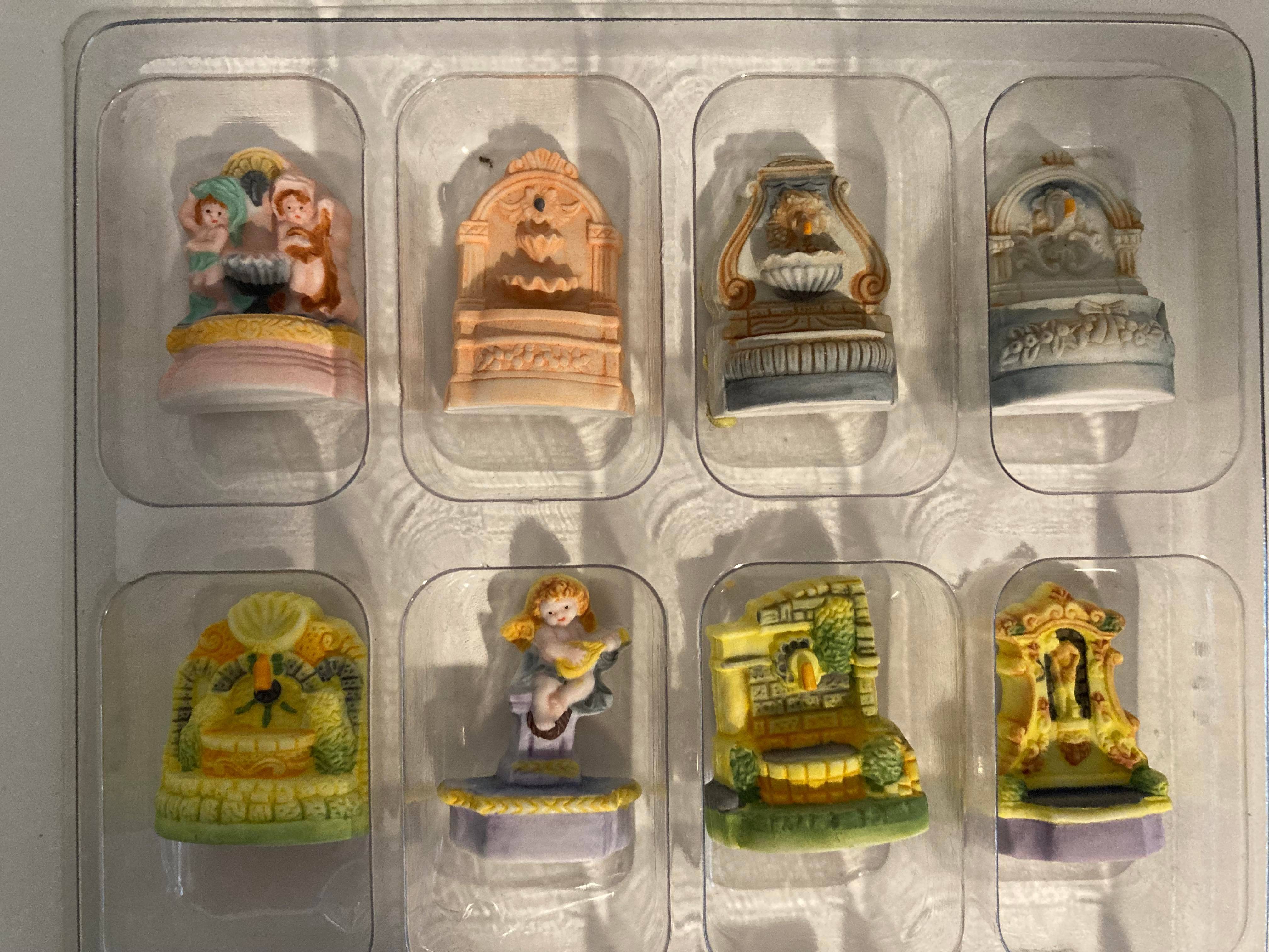 Série complète de fèves L’ORACLE DES FONTAINES 2002(mat)