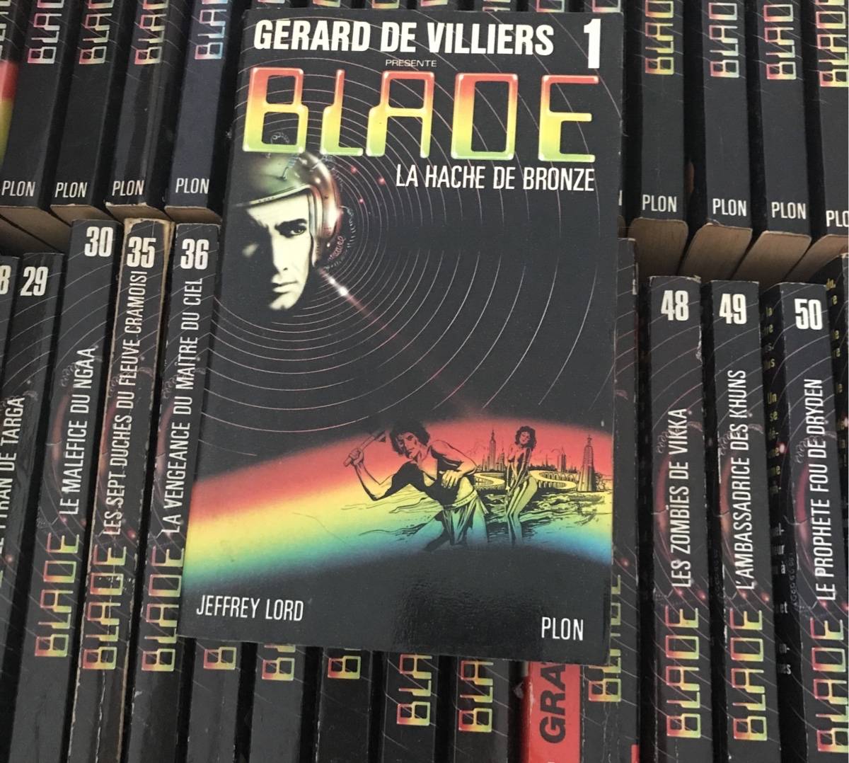 Serie de livres de poche Blade