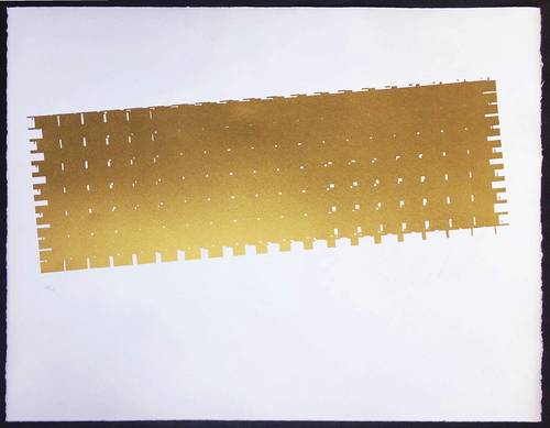 Sérigraphie - OR - Signée et numérotée