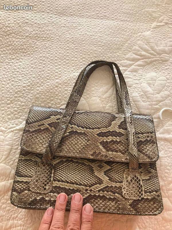 sac en serpent veritable