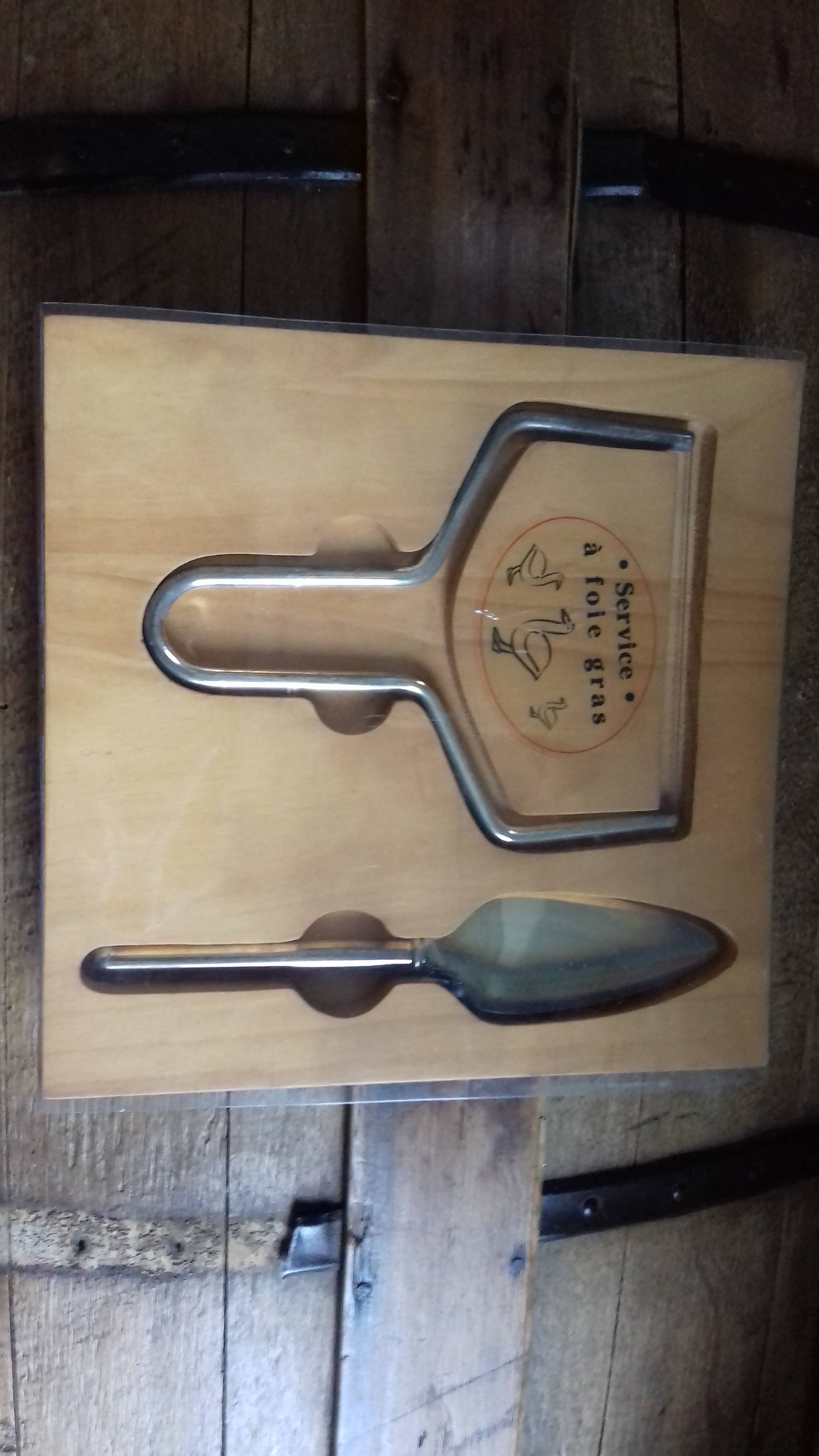 Service à foie gras neuf