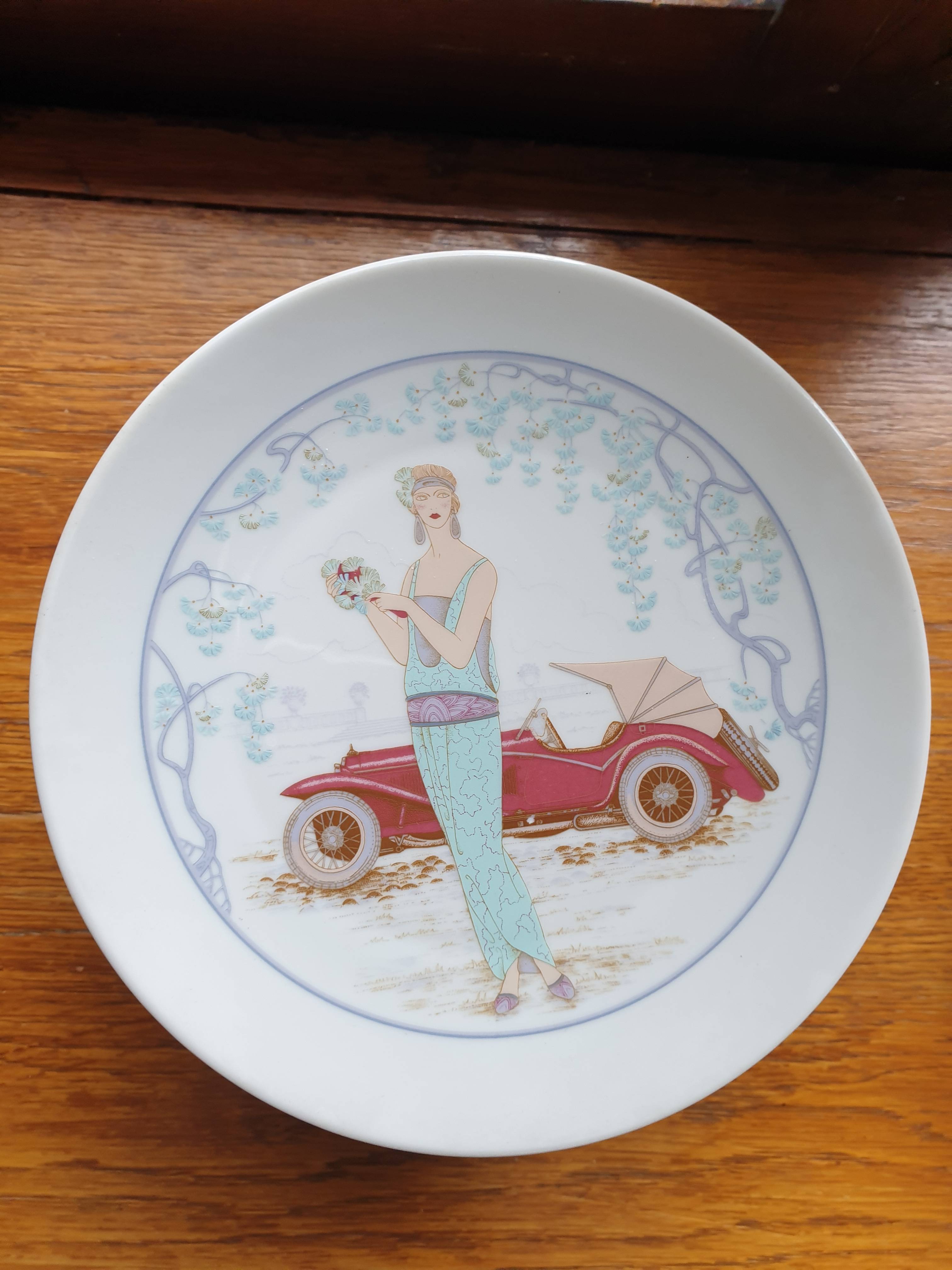 Vends service à dessert 10 assiettes et plat Limoges neuf