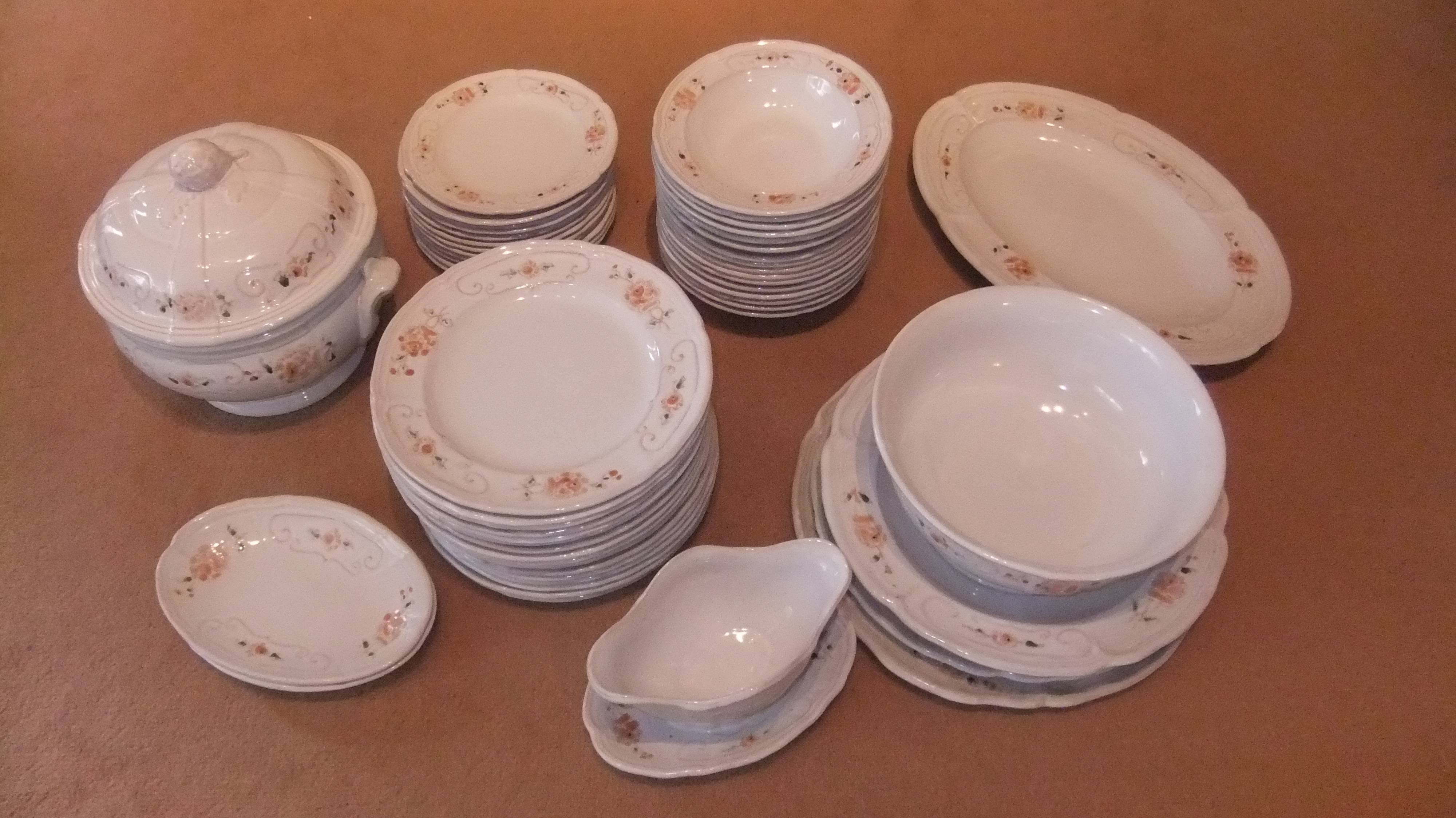 Lot 5 Assiettes Plates Faïence Blanc Crème - Niderviller Et Montmorency - XVIIIe