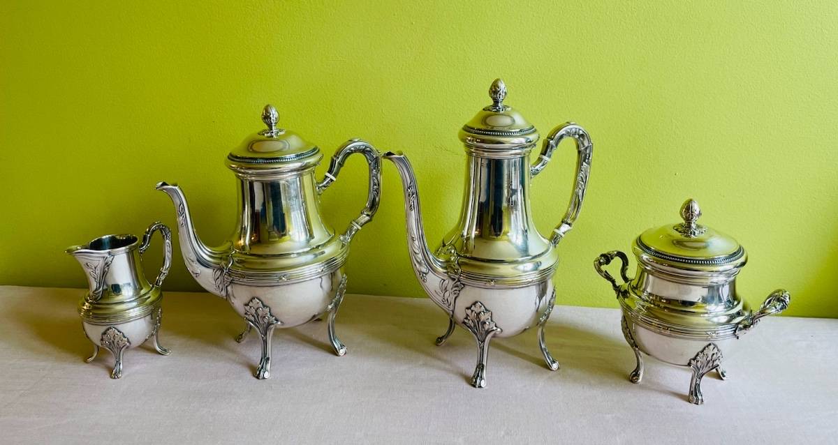 Service métal argenté