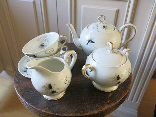Service à thé Porcelaine  Ch.Field  Haviland Limoges