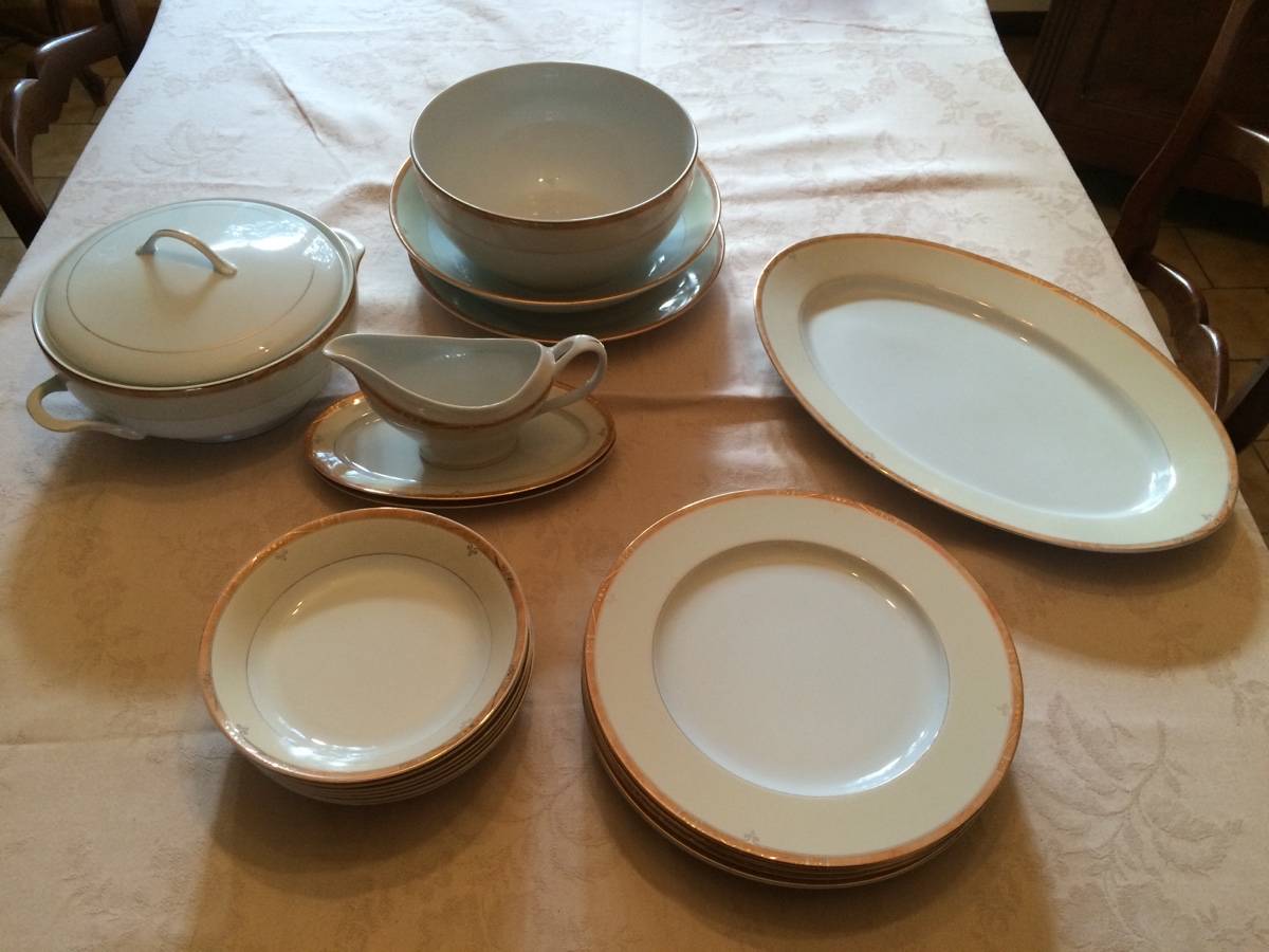 Service de table Philippe Deshoulières