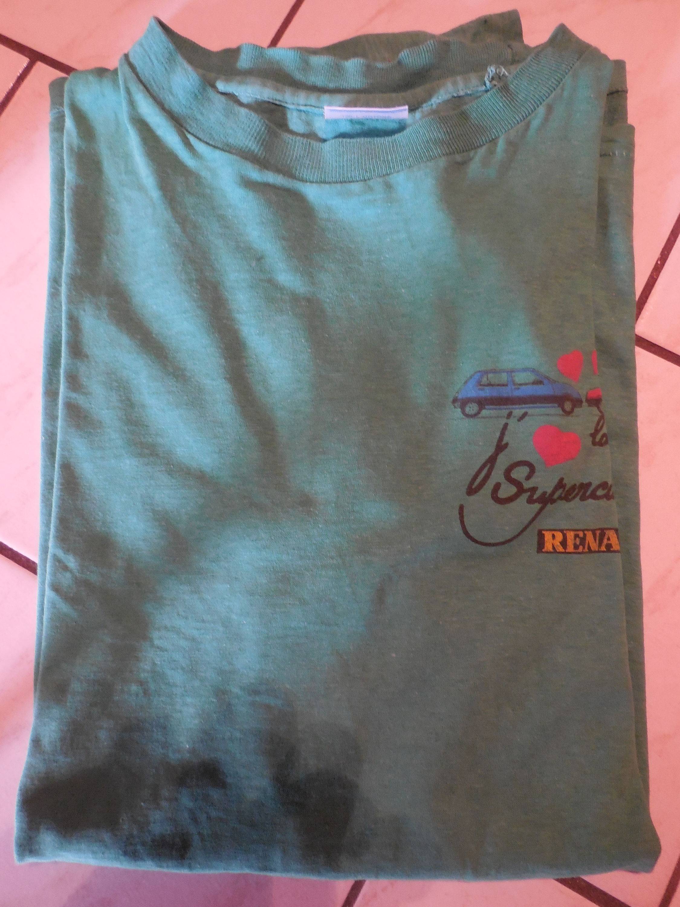 Tee-Shirt collector Supercinq Renault