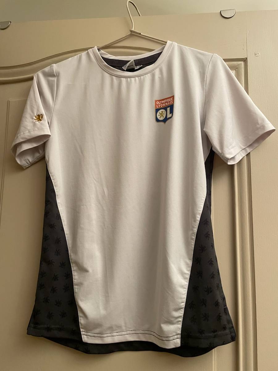Vends T-Shirt training junior OL - Taille 12 ans