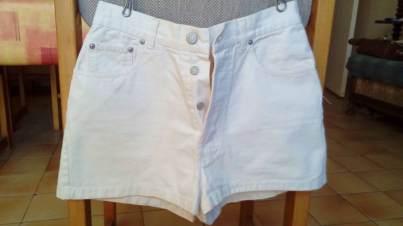 Short femme gros coton Promod’Ethnic Design, taille 38