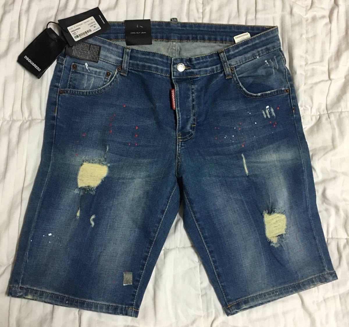 Vends short jeans homme DSQUARED2 - Taille XL