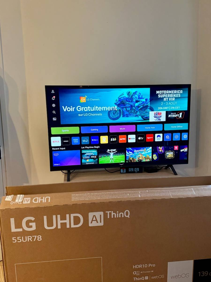 Vends LG Smart TV 55