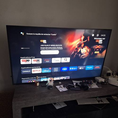 Sony smart tv tele television 55" pouces wifi internet hdmi