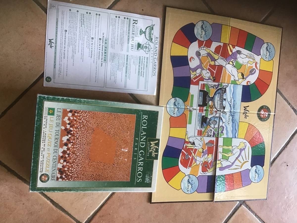 Vends jeu de société Roland Garros