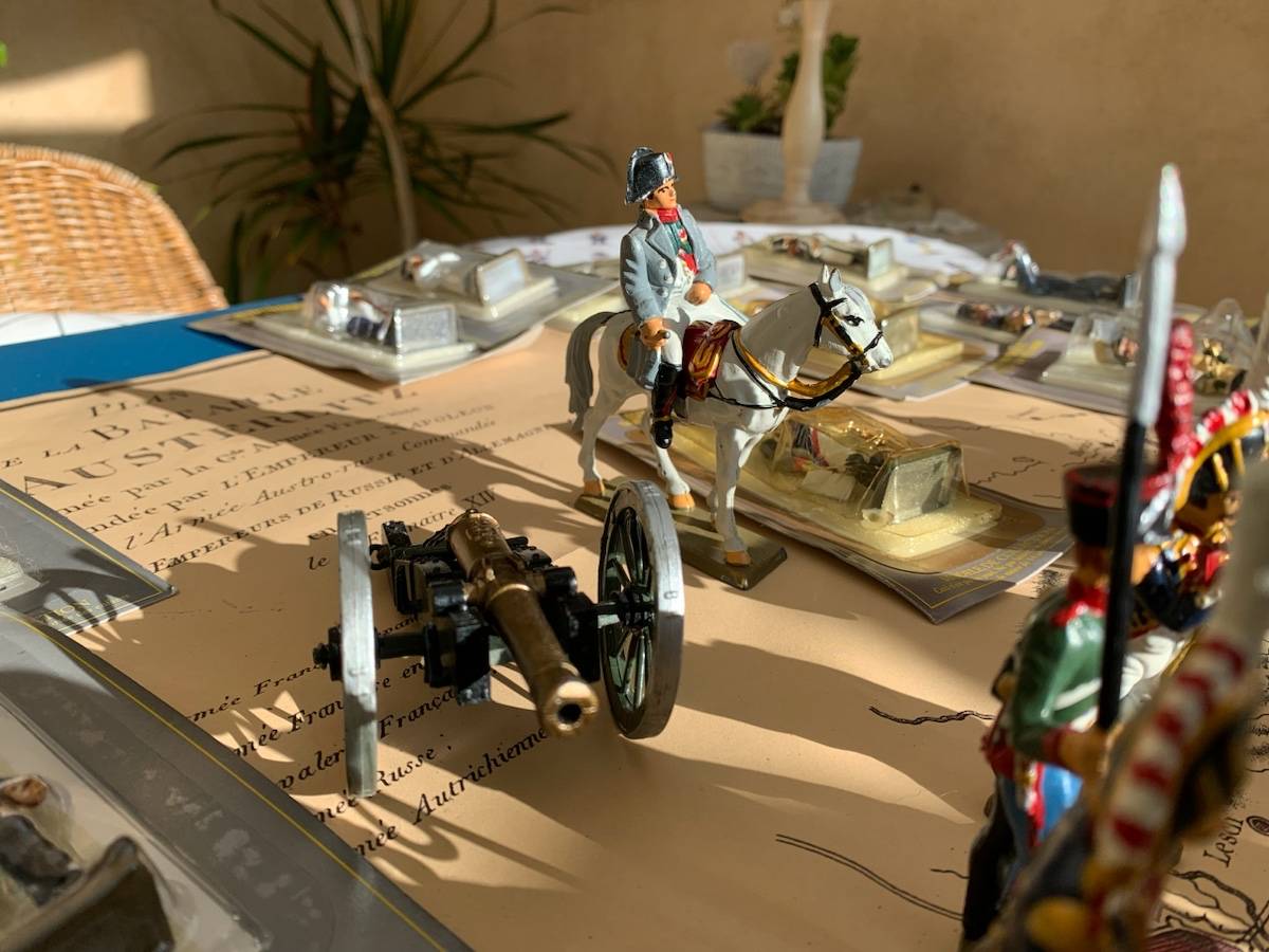 Soldats En Plomb – Artillerie 1er Empire – Canon, Boulet, Poudre – Napoléon