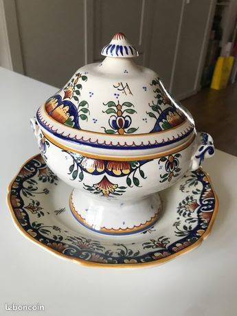 Soupière Véritable Rouen